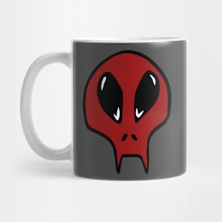 Red skull small Mug